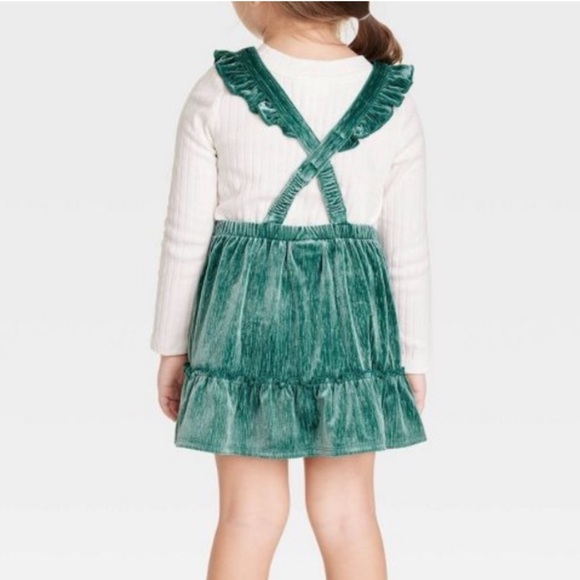 Cat & Jack | Velvet Jumper Dress - Picture 2 of 5